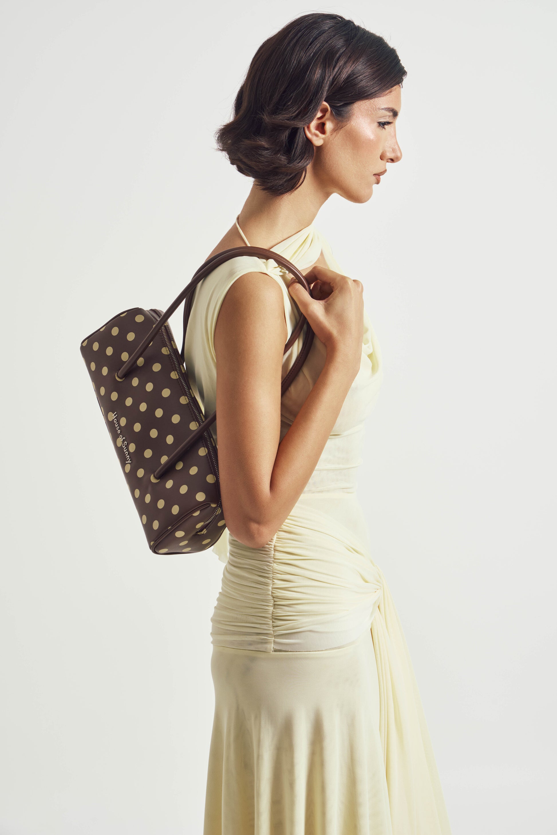 Polka Dot Shoulder Bag