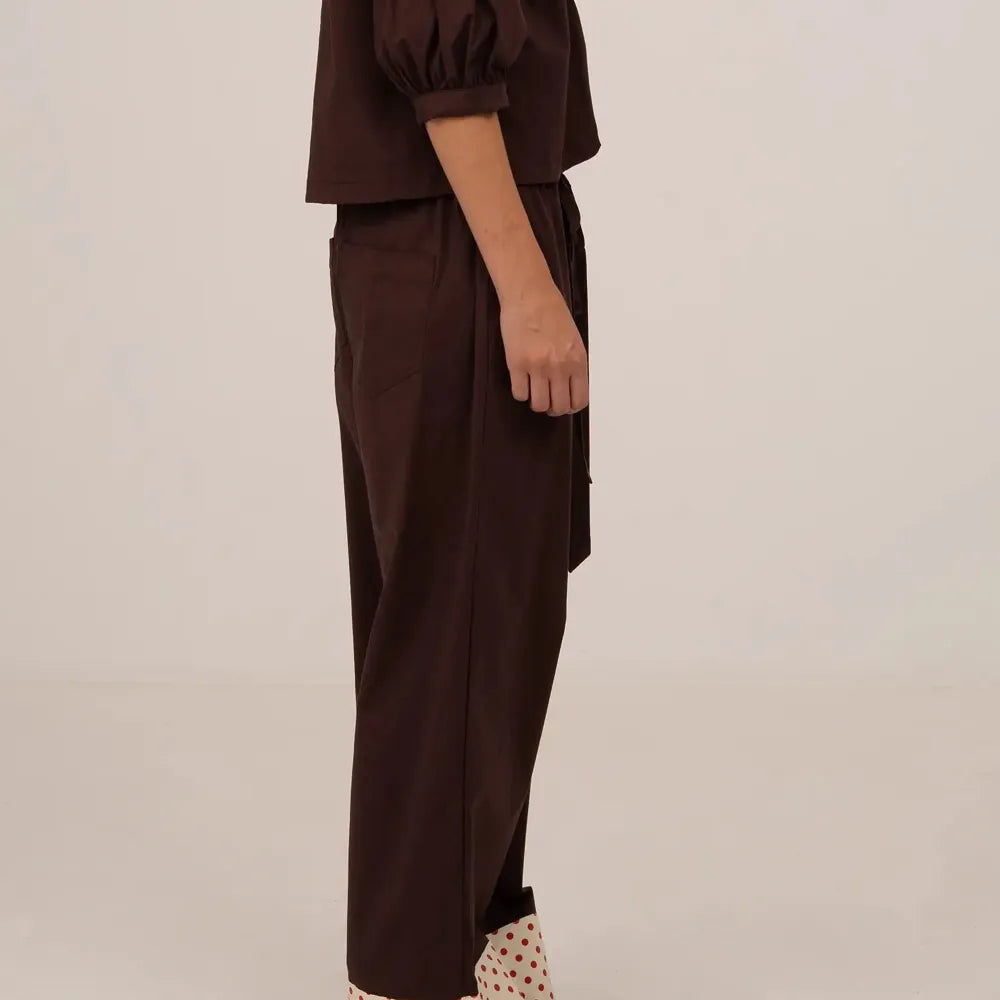 Juggler Brown Polka Dot Pants