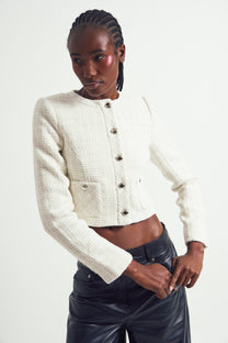 Claudine Cropped Jacket