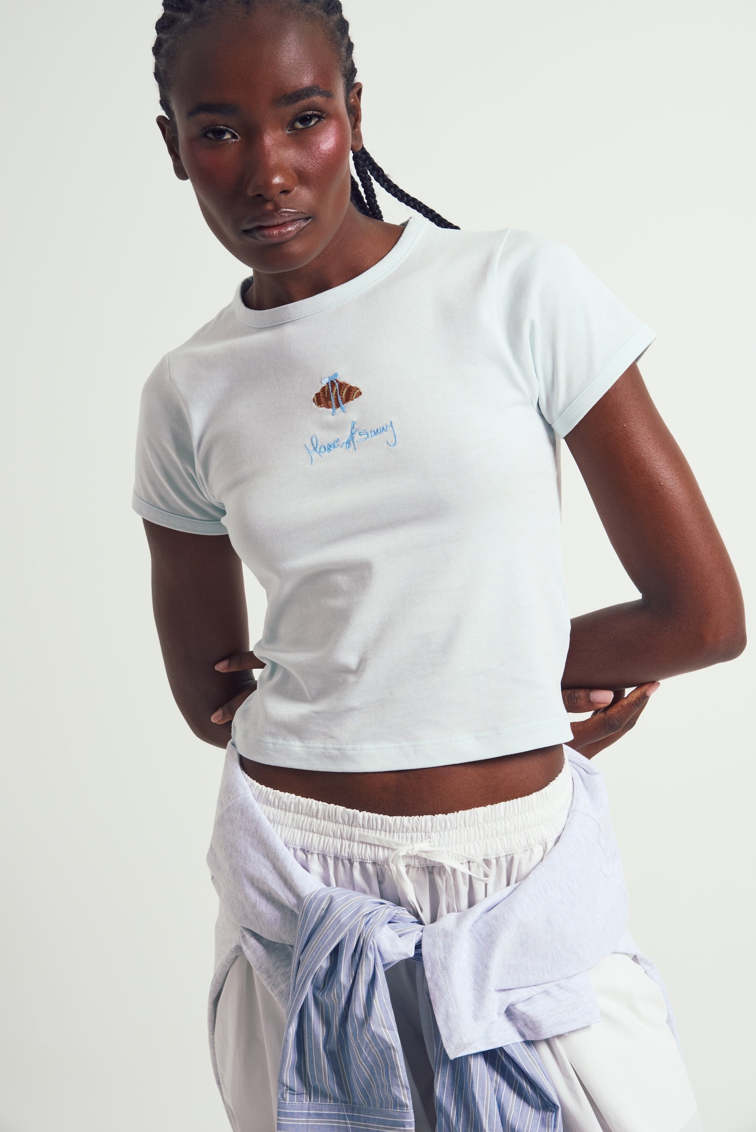 Croissant Baby Tee