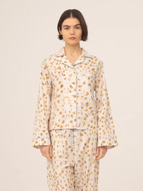 Bambi Deer Print Pajama Shirt