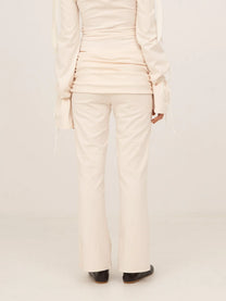 Angelic White Jersey Pants