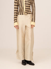 Clown Cream Sparkle Pants