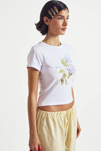 Hydrangea Baby Tee