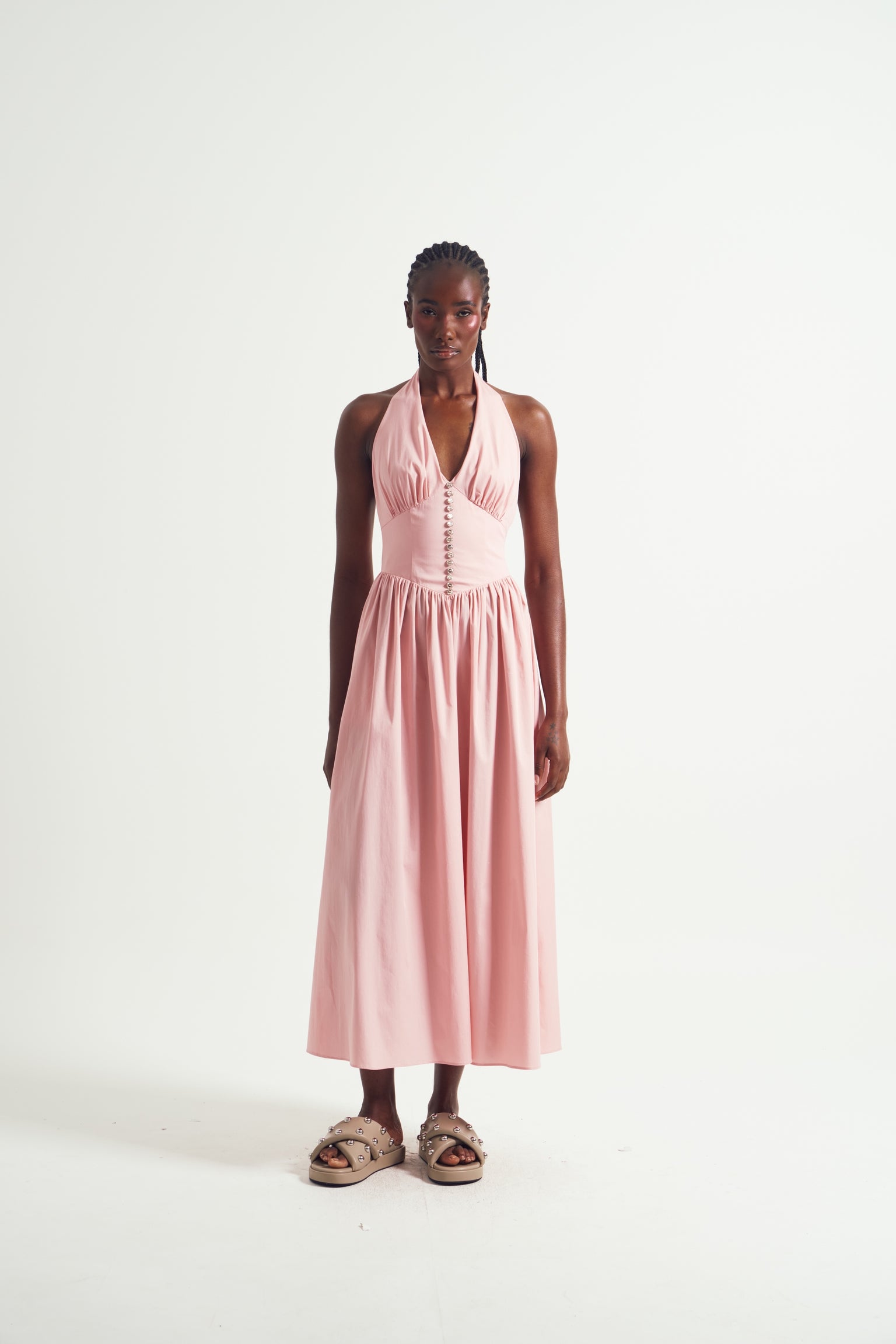 Isabella Dress in Pink