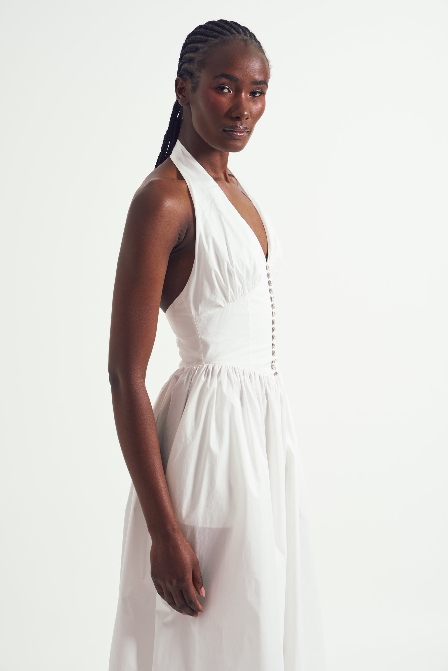 Isabella Dress in White