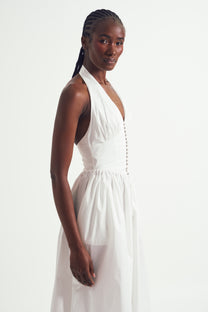 Isabella Dress in White