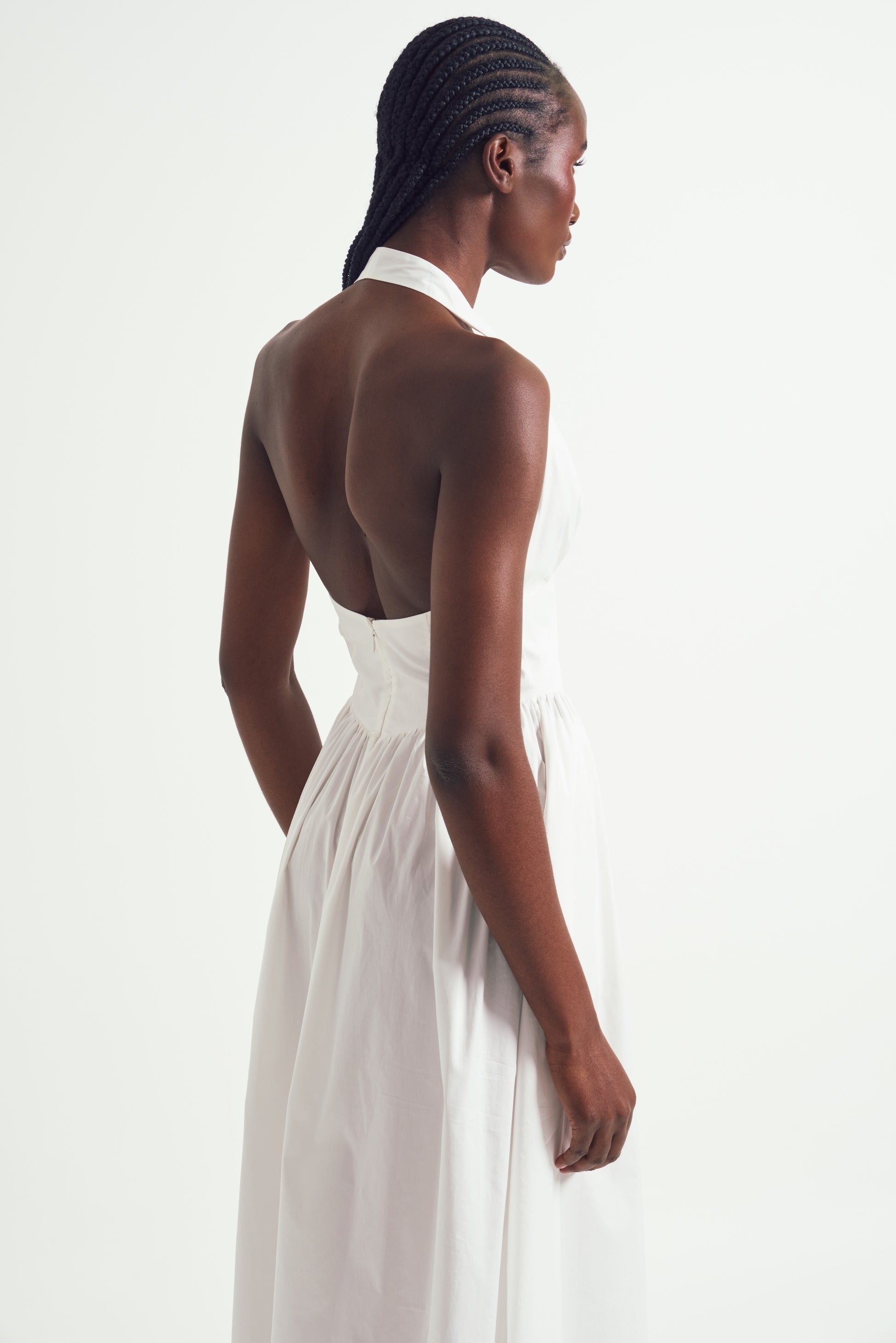 Isabella Dress in White