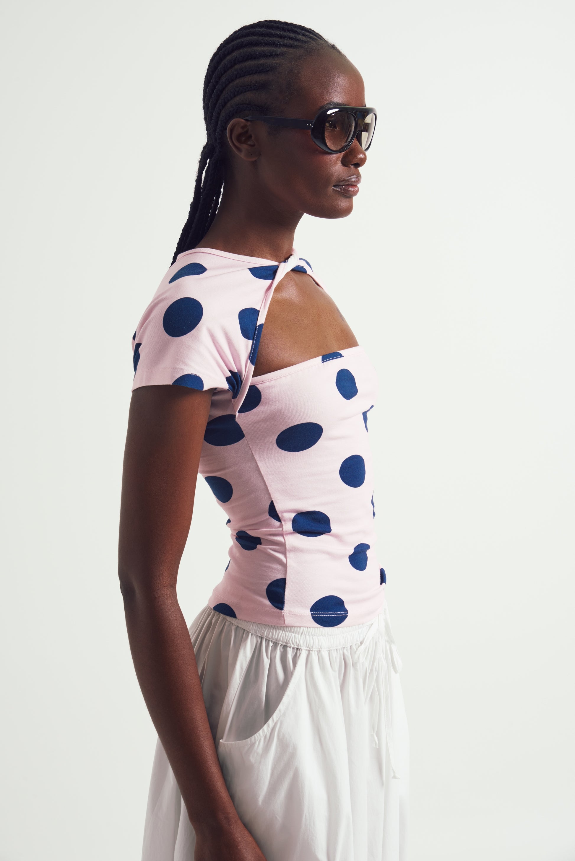 Lotus Polka Dots Top