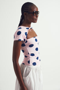 Lotus Polka Dots Top