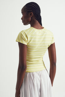 Lotus Stripes Top
