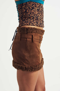 Margo Suede Skirt