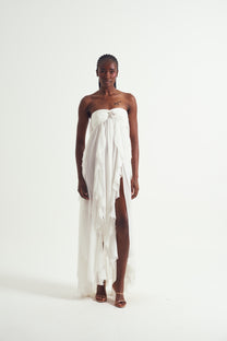 Mariah Dress in White