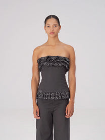 Night Noctis Polka Dot Top