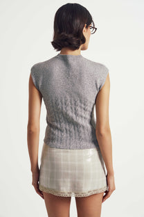 Orchid Grey Top