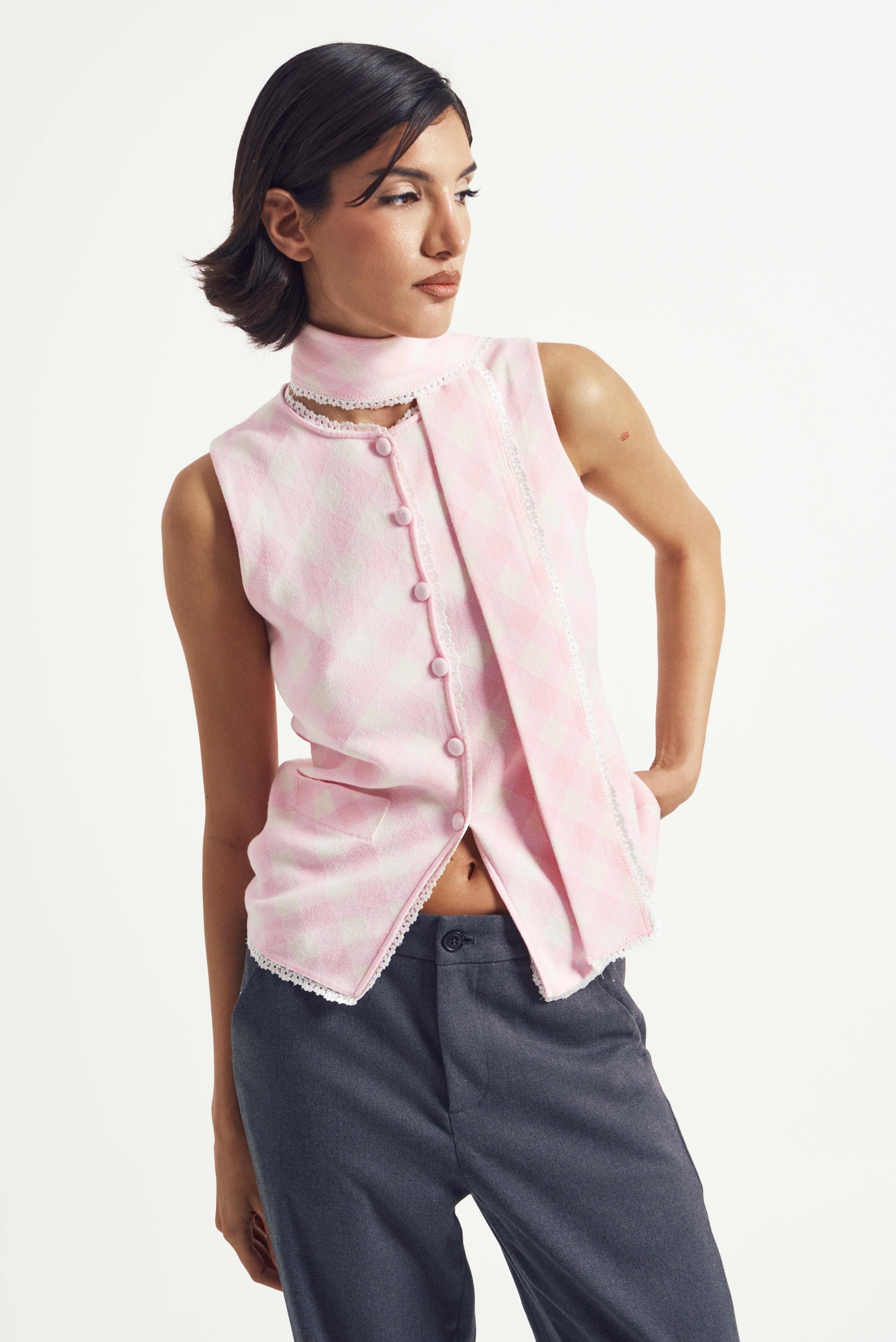 Pink Ladies Peggy Vest