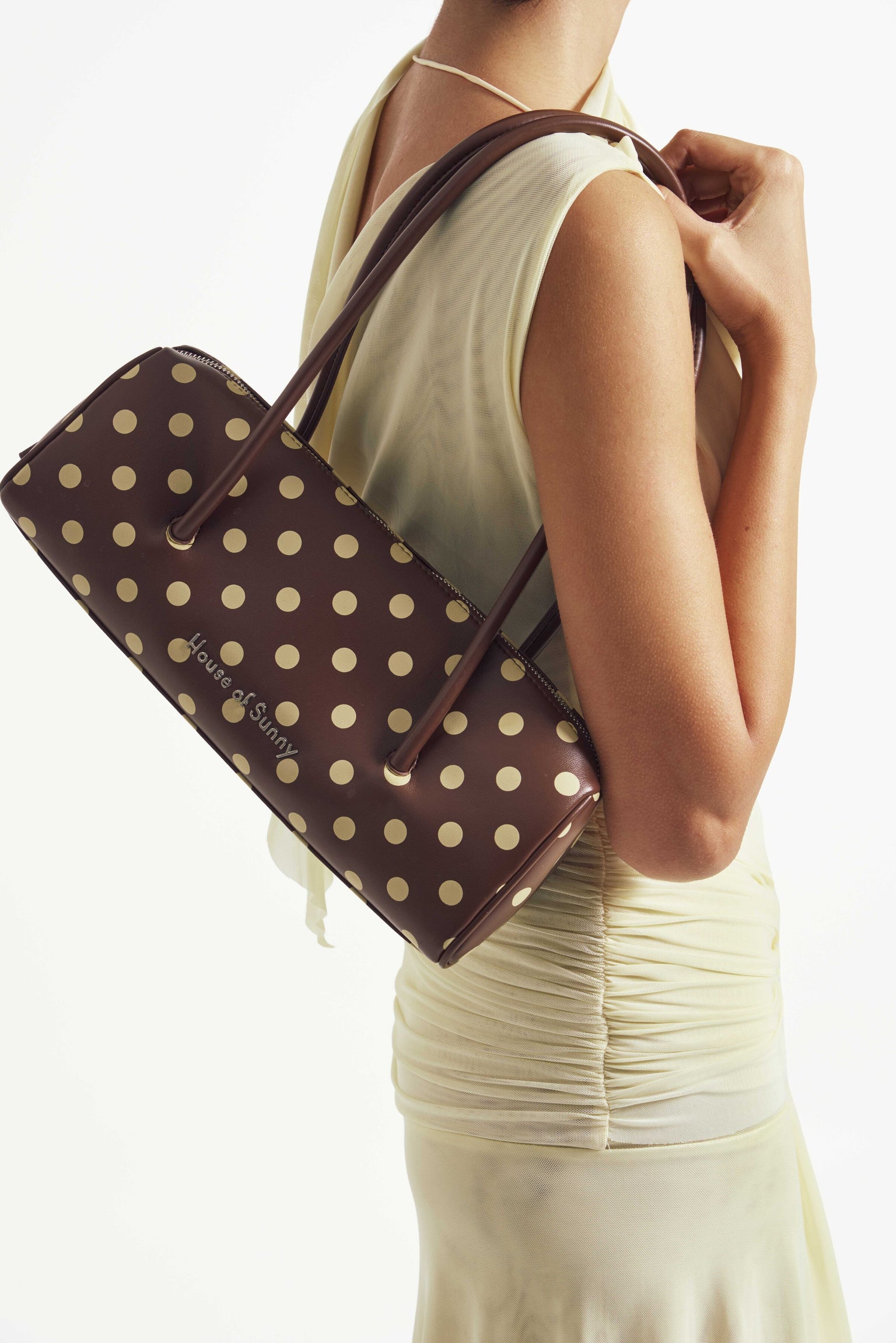 Polka Dot Shoulder Bag