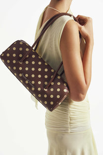 Polka Dot Shoulder Bag