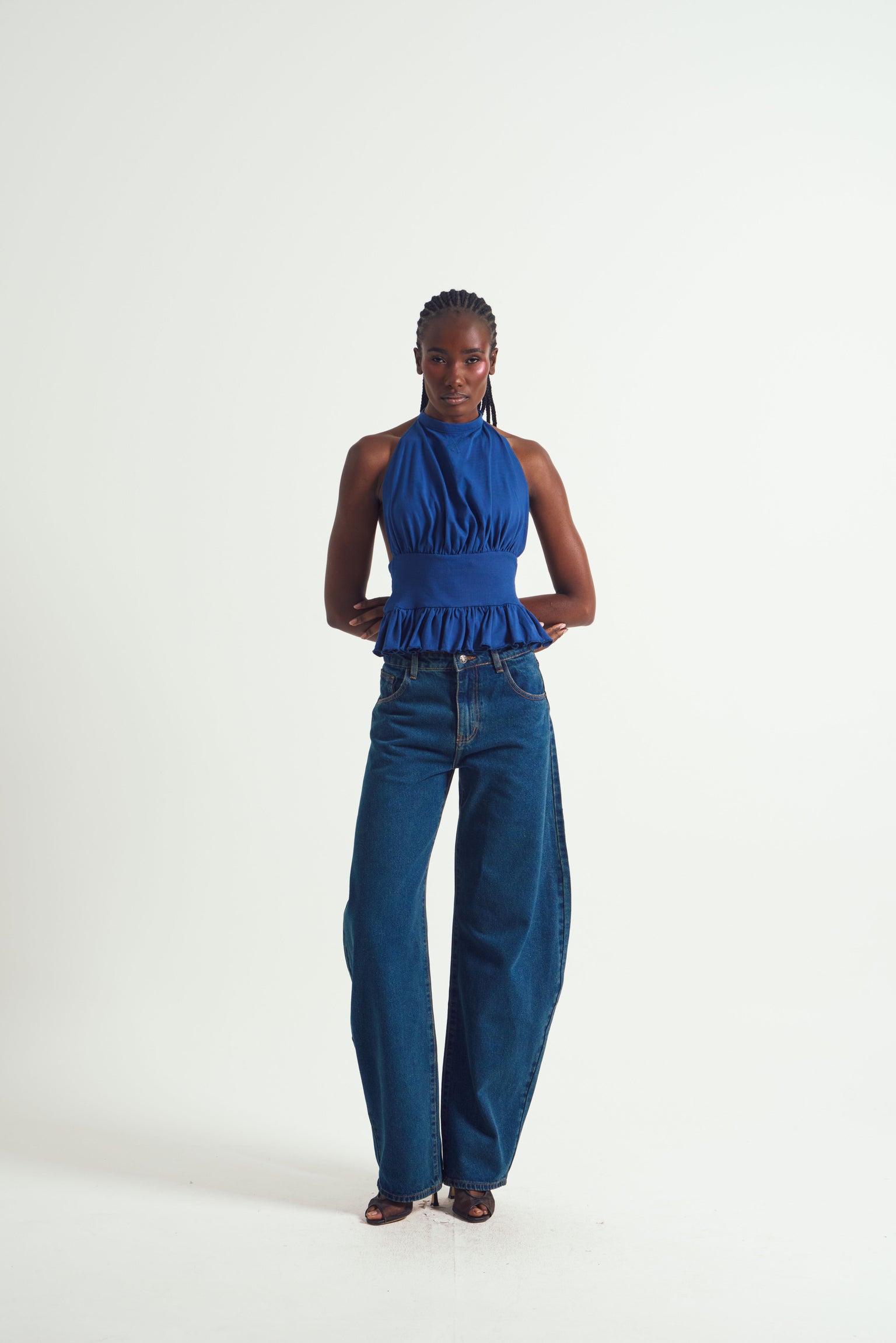Palmer Blue Top