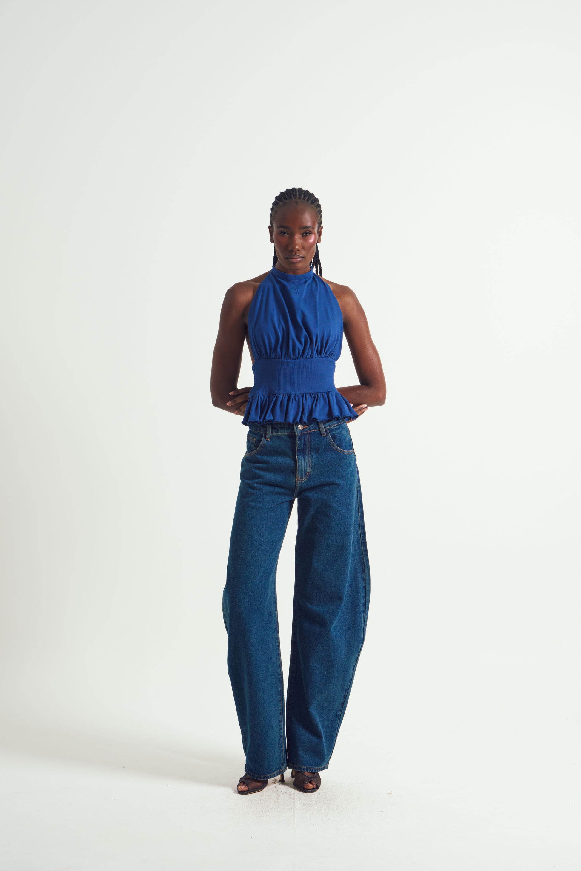 Palmer Blue Top