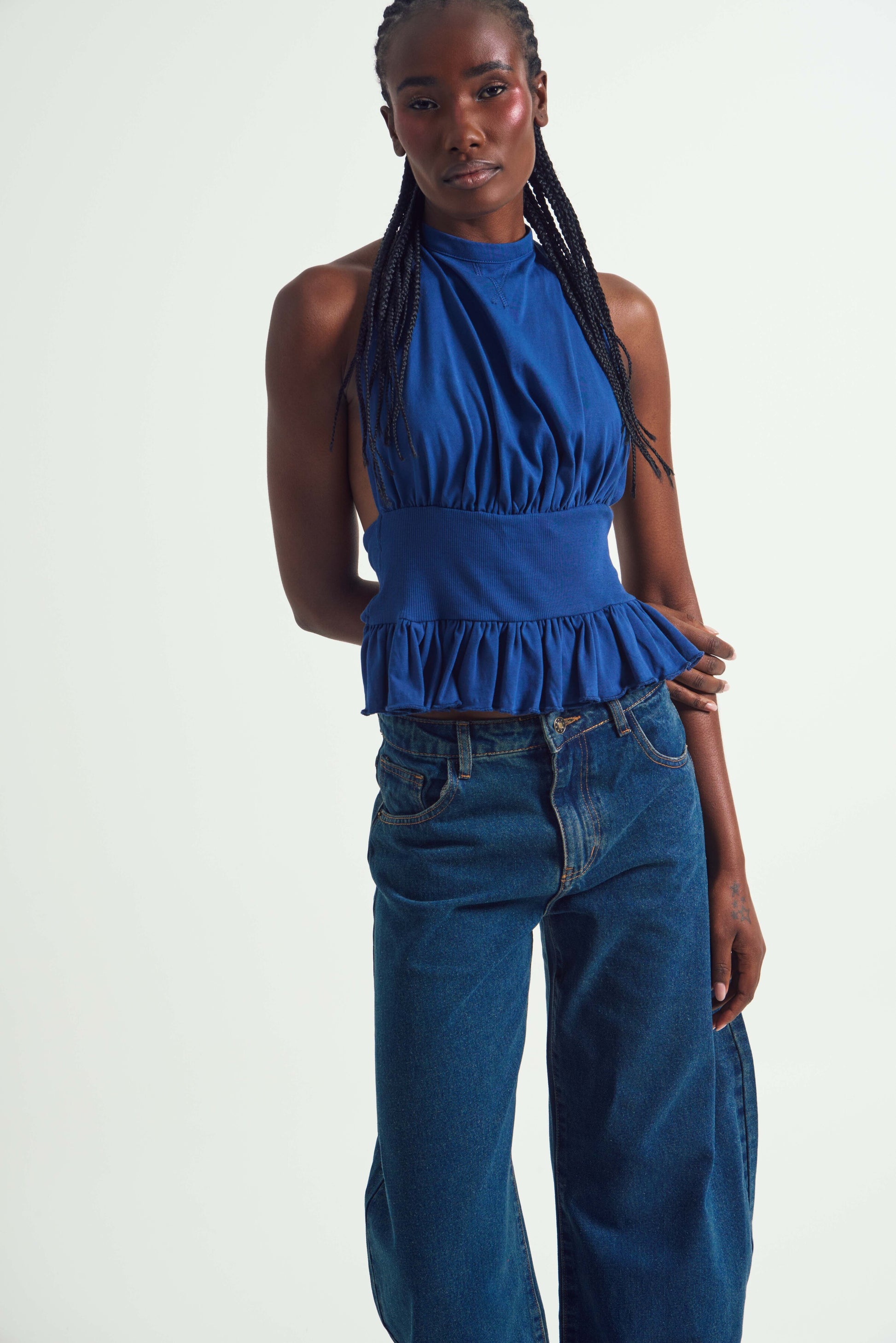 Palmer Blue Top