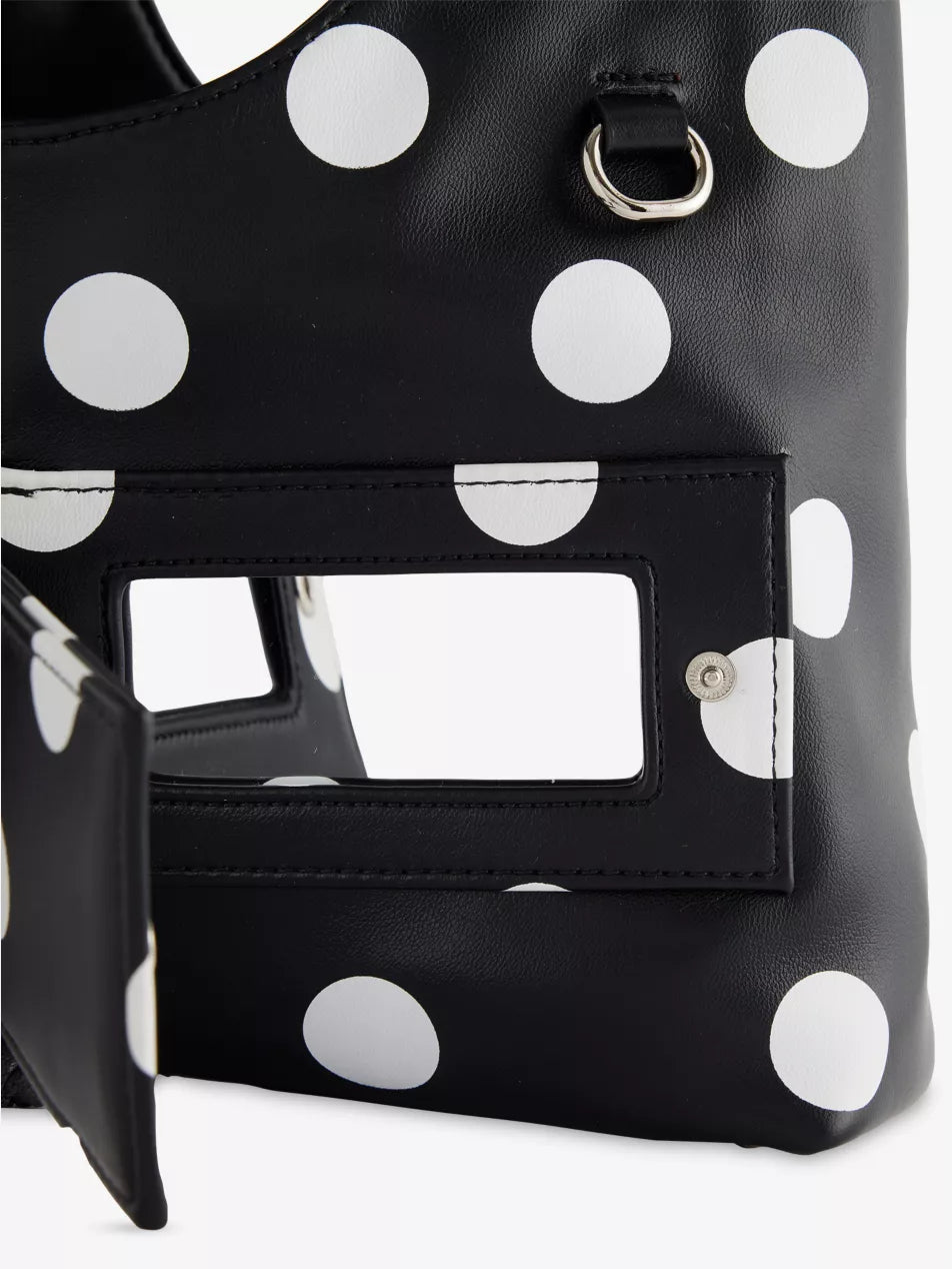 POLKA DOT SLING SHOULDER BAG