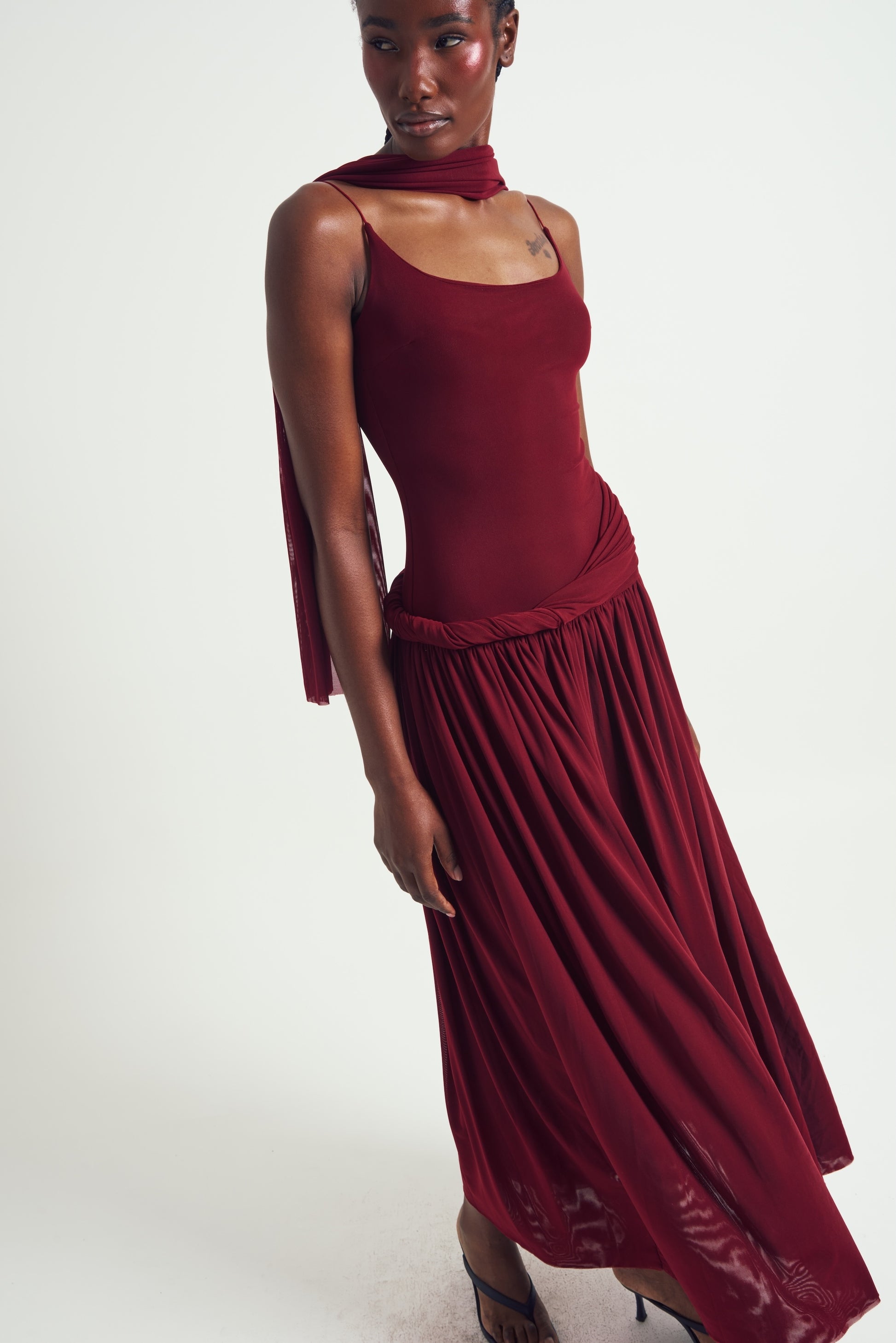 Spaghetti Strap Maxi Dress