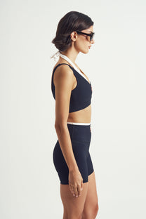 Seamless Ribbed Barre Sports Bra
