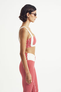 Luxe Balance Ruched Sports Crop