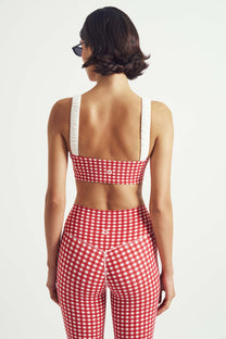 Luxe Balance Ruched Sports Crop