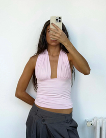 Isabela Strawberry Top