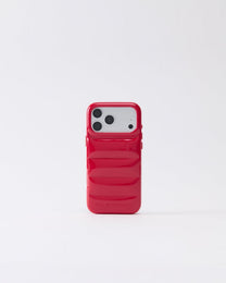 The Puffer Case - Rouge