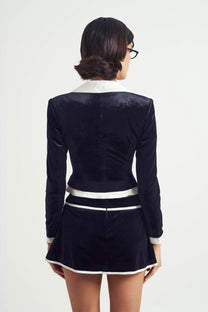 Victoria Velvet Blazer