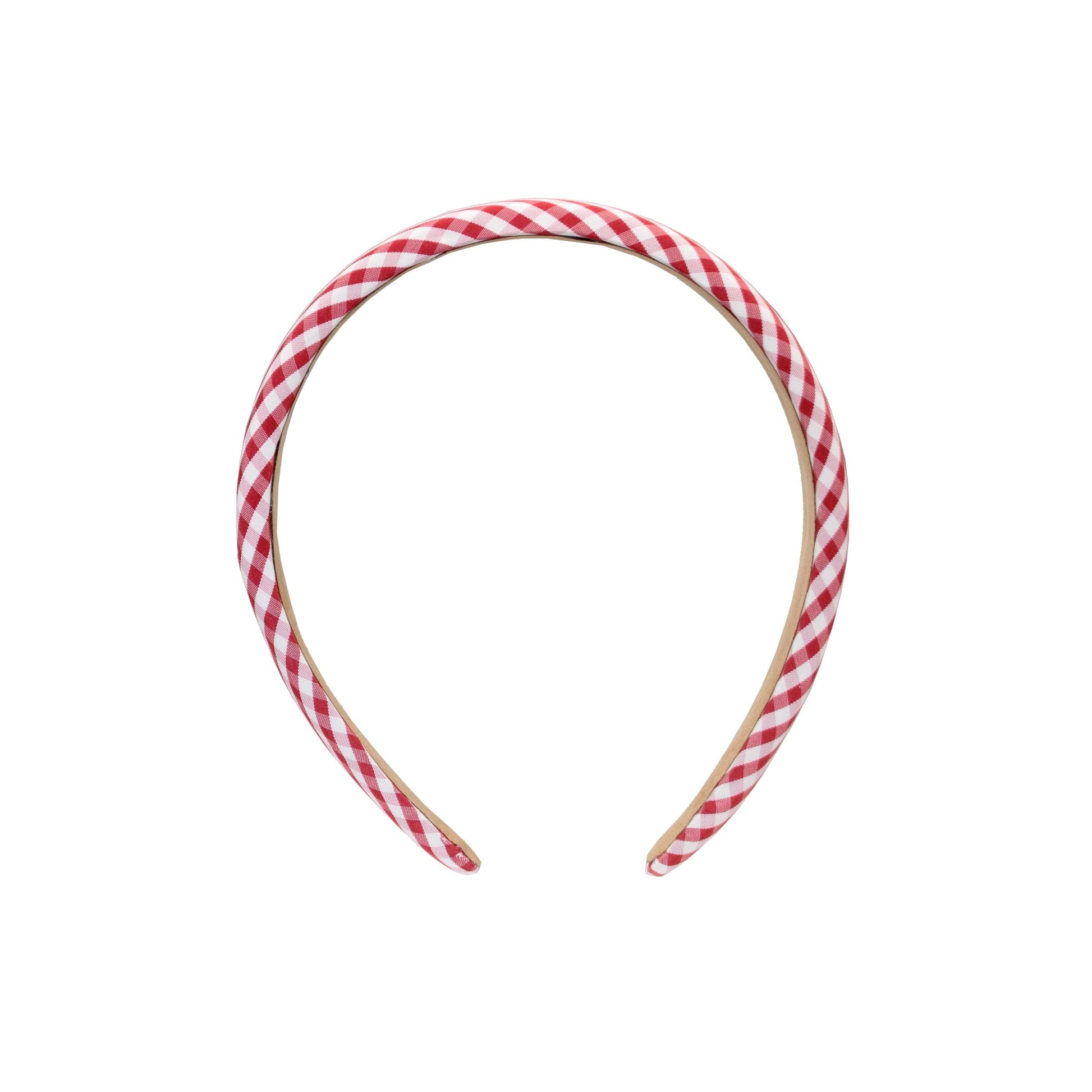 Halo Headband in Cherry Gingham