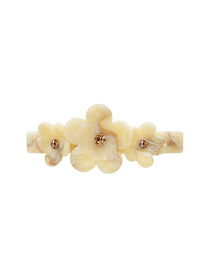 Ponytail Barrette in Chantilly Bloom