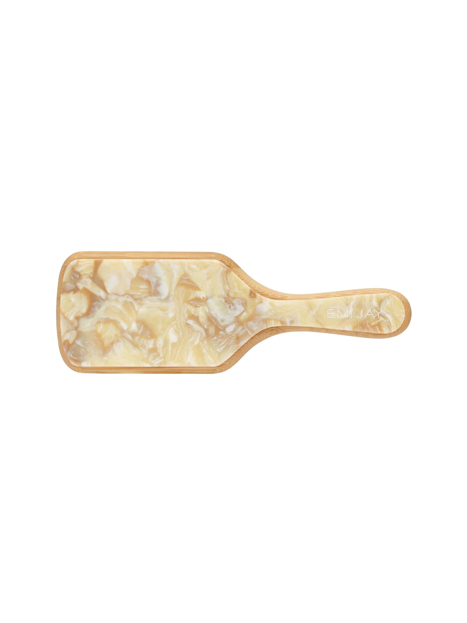 Bamboo Paddle Brush in Chantilly