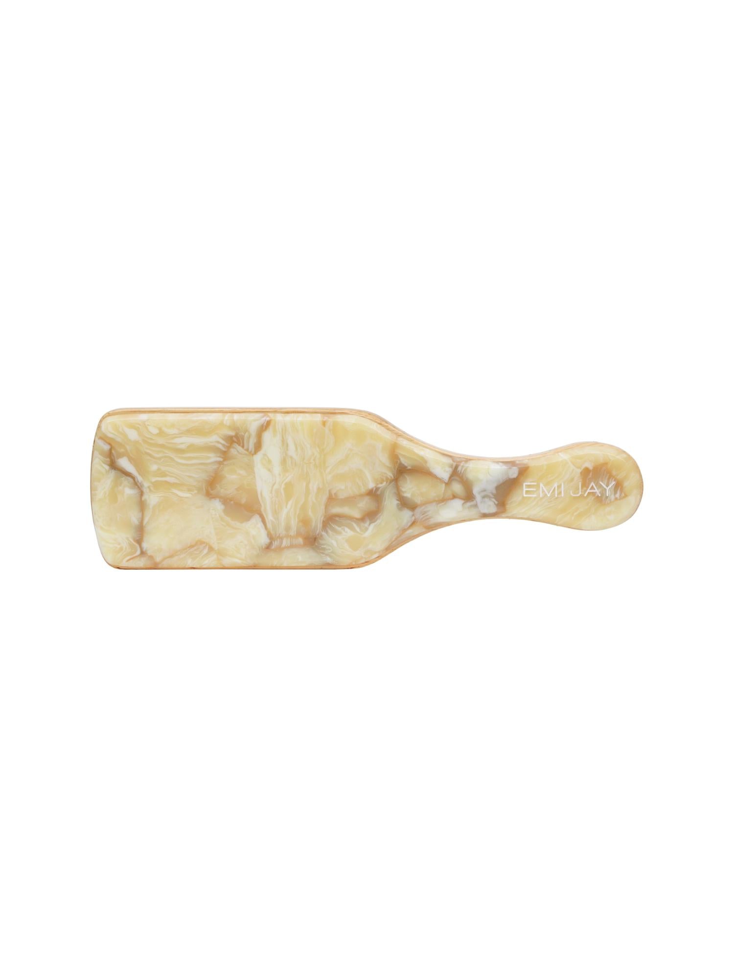 Mini Boar Bristle Brush in Chantilly