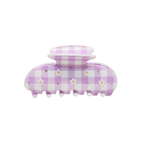 Sweetheart Clip in Daisy Pink Picnic