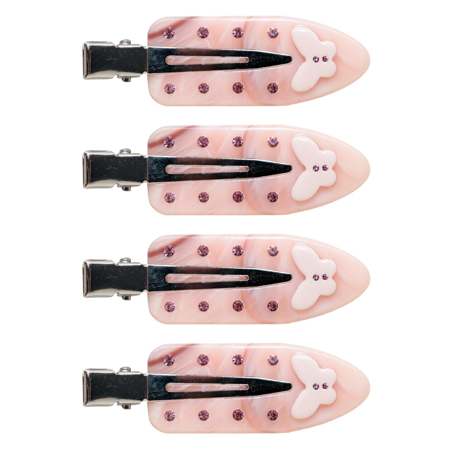 Popstar Clip in Pink Flutters