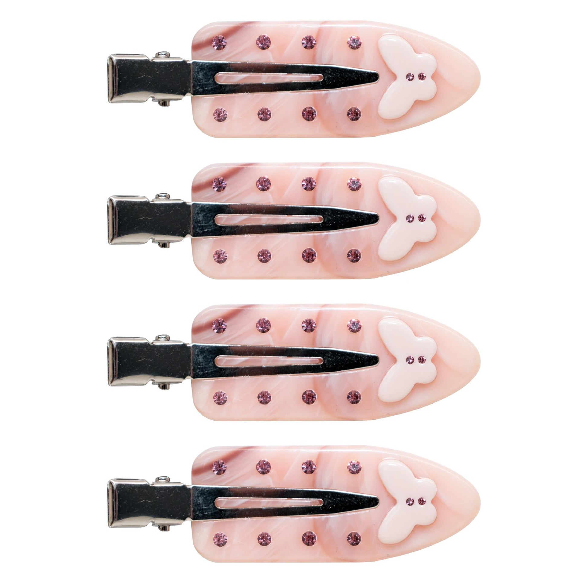 Popstar Clip in Pink Flutters